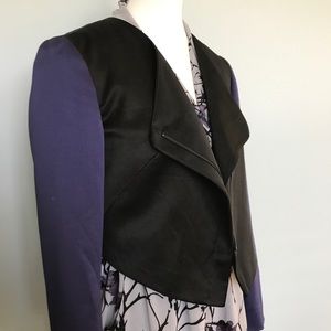 Rachel Roy Crop Satin Jacket